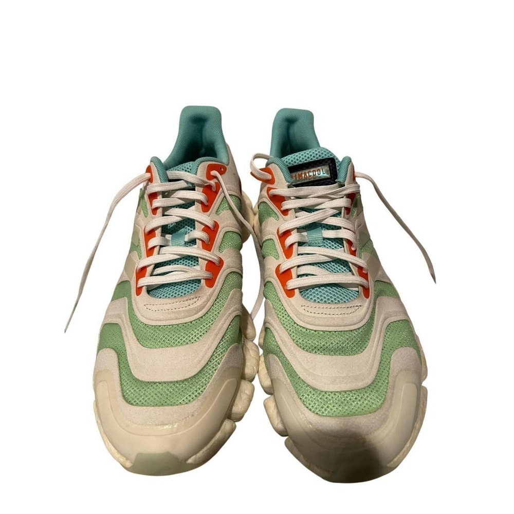 Adidas Climacool Vento Mens Size 11 White Green Orange Low Top Asking price: $40